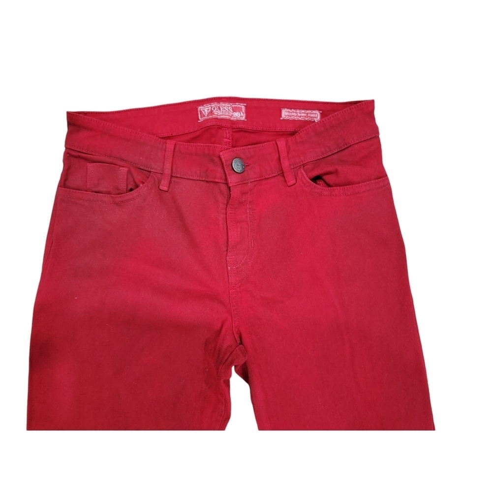 Red Skinny Jeans From Guess - Picture 6 of 16